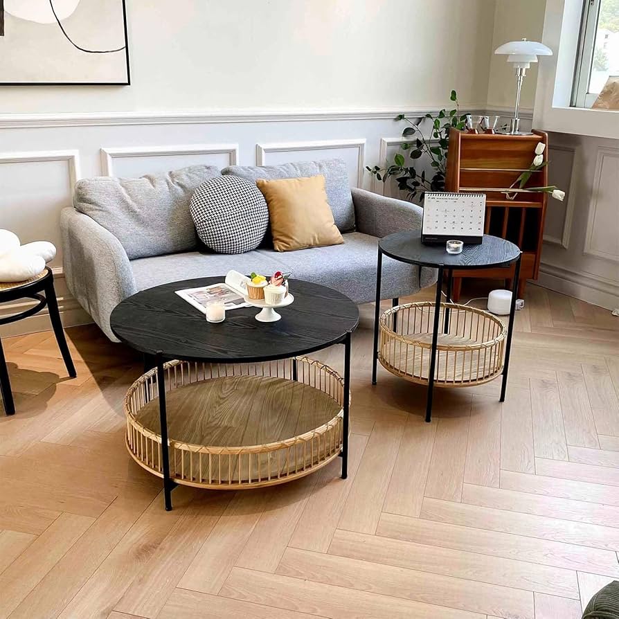 Amazon.co.jp: ローテーブル おしゃれ 小さめ コーヒーテーブル